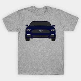 Ford Mustang Front End Kona Blue T-Shirt